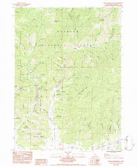 Download a high-resolution, GPS-compatible USGS topo map for Indian Creek Baldy, CA (1984 edition)