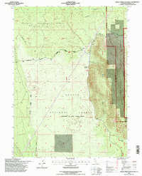 preview thumbnail of historical topo map of Siskiyou County, CA in 1995