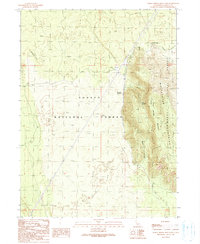 Download a high-resolution, GPS-compatible USGS topo map for Indian Spring Mountain, CA (1990 edition)
