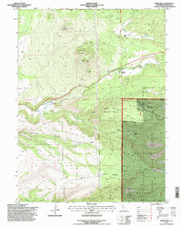 Download a high-resolution, GPS-compatible USGS topo map for Inskip Hill, CA (1998 edition)