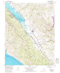 Download a high-resolution, GPS-compatible USGS topo map for Inverness, CA (1985 edition)
