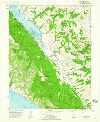 Download a high-resolution, GPS-compatible USGS topo map for Inverness, CA (1960 edition)