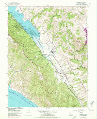 Download a high-resolution, GPS-compatible USGS topo map for Inverness, CA (1972 edition)
