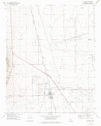 Download a high-resolution, GPS-compatible USGS topo map for Inyokern, CA (1975 edition)