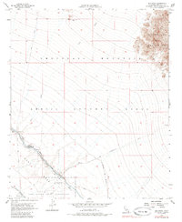 Download a high-resolution, GPS-compatible USGS topo map for Iris Wash, CA (1985 edition)