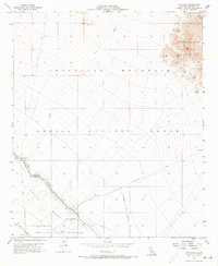 Download a high-resolution, GPS-compatible USGS topo map for Iris Wash, CA (1973 edition)