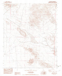 preview thumbnail of historical topo map of San Bernardino County, CA in 1982