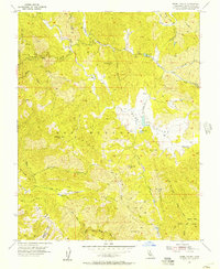 Download a high-resolution, GPS-compatible USGS topo map for Isabel Valley, CA (1957 edition)
