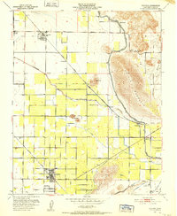 1950 Map of Ivanhoe, 1952 Print