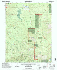 Download a high-resolution, GPS-compatible USGS topo map for Jacks Backbone, CA (1998 edition)