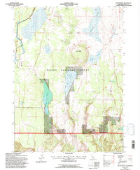 Download a high-resolution, GPS-compatible USGS topo map for Jacks Butte, CA (1996 edition)