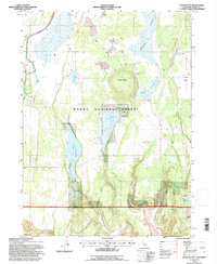 Download a high-resolution, GPS-compatible USGS topo map for Jacks Butte, CA (1997 edition)