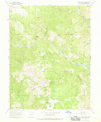 Download a high-resolution, GPS-compatible USGS topo map for Jamison Ridge, CA (1969 edition)