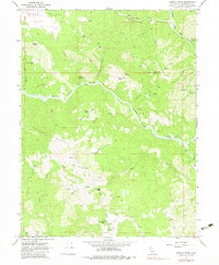 Download a high-resolution, GPS-compatible USGS topo map for Jamison Ridge, CA (1983 edition)
