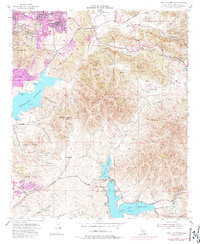Download a high-resolution, GPS-compatible USGS topo map for Jamul Mountains, CA (1987 edition)