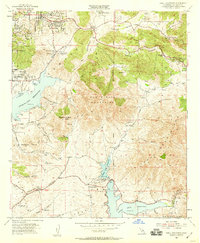 preview thumbnail of historical topo map of San Diego County, CA in 1955
