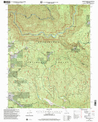 Download a high-resolution, GPS-compatible USGS topo map for Jawbone Ridge, CA (2004 edition)
