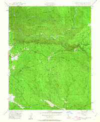 Download a high-resolution, GPS-compatible USGS topo map for Jawbone Ridge, CA (1963 edition)