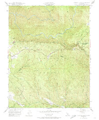 preview thumbnail of historical topo map of Tuolumne County, CA in 1947