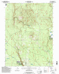 Download a high-resolution, GPS-compatible USGS topo map for Jellico, CA (1997 edition)