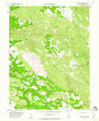 Download a high-resolution, GPS-compatible USGS topo map for Jericho Valley, CA (1961 edition)
