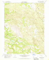 Download a high-resolution, GPS-compatible USGS topo map for Jericho Valley, CA (1968 edition)