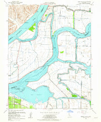 Download a high-resolution, GPS-compatible USGS topo map for Jersey Island, CA (1962 edition)