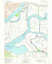 Download a high-resolution, GPS-compatible USGS topo map for Jersey Island, CA (1969 edition)