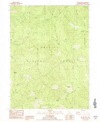 Download a high-resolution, GPS-compatible USGS topo map for Jim Jam Ridge, CA (1982 edition)