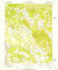 Download a high-resolution, GPS-compatible USGS topo map for Jimtown, CA (1956 edition)