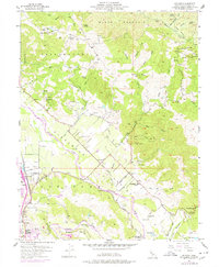Download a high-resolution, GPS-compatible USGS topo map for Jimtown, CA (1978 edition)