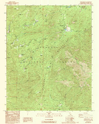 Download a high-resolution, GPS-compatible USGS topo map for Johnsondale, CA (1986 edition)