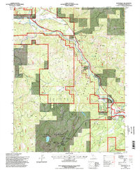 Download a high-resolution, GPS-compatible USGS topo map for Johnsville, CA (1998 edition)