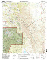Download a high-resolution, GPS-compatible USGS topo map for Julian, CA (2000 edition)