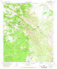 Download a high-resolution, GPS-compatible USGS topo map for Julian, CA (1967 edition)