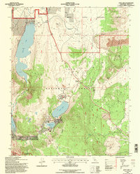 Download a high-resolution, GPS-compatible USGS topo map for June Lake, CA (1997 edition)