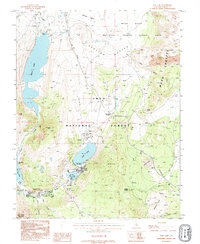 Download a high-resolution, GPS-compatible USGS topo map for June Lake, CA (1995 edition)