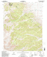 Download a high-resolution, GPS-compatible USGS topo map for Juniper Mountain, CA (1998 edition)