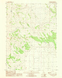 Download a high-resolution, GPS-compatible USGS topo map for Juniper Ridge, CA (1989 edition)