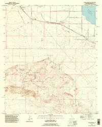 Download a high-resolution, GPS-compatible USGS topo map for Kane Spring, CA (1995 edition)