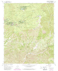 Download a high-resolution, GPS-compatible USGS topo map for Keller Peak, CA (1988 edition)