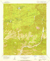 Download a high-resolution, GPS-compatible USGS topo map for Keller Peak, CA (1955 edition)