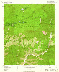 Download a high-resolution, GPS-compatible USGS topo map for Keller Peak, CA (1959 edition)