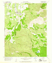 Download a high-resolution, GPS-compatible USGS topo map for Kelseyville, CA (1961 edition)