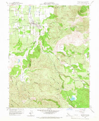 Download a high-resolution, GPS-compatible USGS topo map for Kelseyville, CA (1966 edition)
