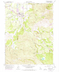 Download a high-resolution, GPS-compatible USGS topo map for Kelseyville, CA (1978 edition)