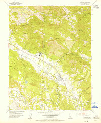 Download a high-resolution, GPS-compatible USGS topo map for Kenwood, CA (1955 edition)