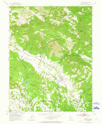 Download a high-resolution, GPS-compatible USGS topo map for Kenwood, CA (1964 edition)