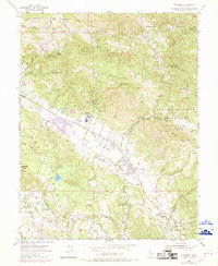 Download a high-resolution, GPS-compatible USGS topo map for Kenwood, CA (1969 edition)