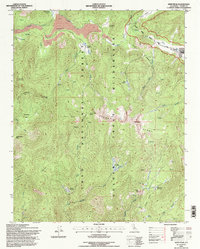 Download a high-resolution, GPS-compatible USGS topo map for Kern Peak, CA (1997 edition)